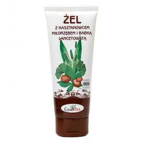 GorVita żel z kasztanowcem, miłorzębem i babką lancetowatą (200 ml) - zdjęcie produktu