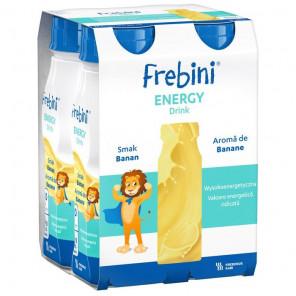 Frebini Energy Drink, smak bananowy, 4 x 200 ml - zdjęcie produktu