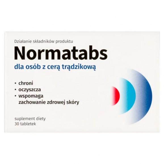 Normatabs, 30 tabletek, suplement diety - zdjęcie produktu