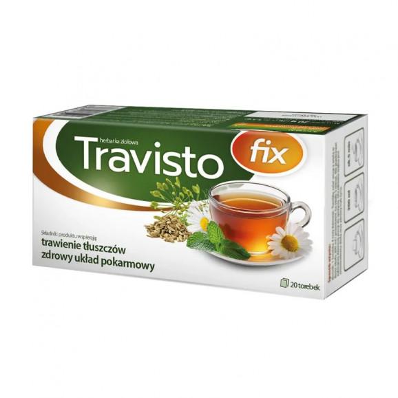 Travisto Fix, herbatka ziołowa, saszetki, 20 szt. Travisto Fix, herbatka ziołowa, saszetki, 20 szt. - zdjęcie produktu