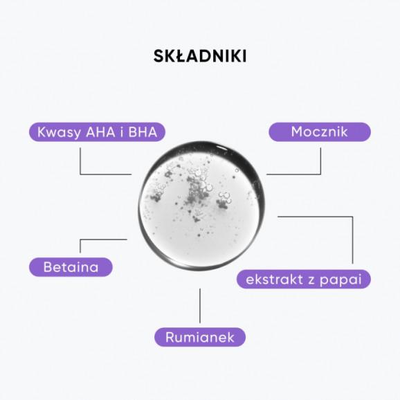 L'biotica złuszczająca maska do stóp w postaci nasączonych skarpetek (40 ml) - zdjęcie produktu