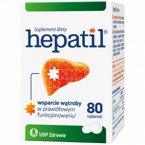 Hepatil – suplement diety (80 tabletek) - zdjęcie produktu