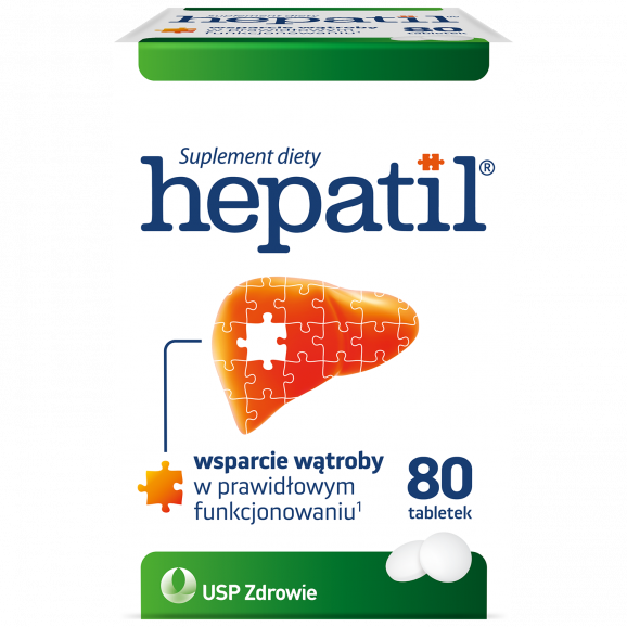 Hepatil – suplement diety (80 tabletek) - zdjęcie produktu