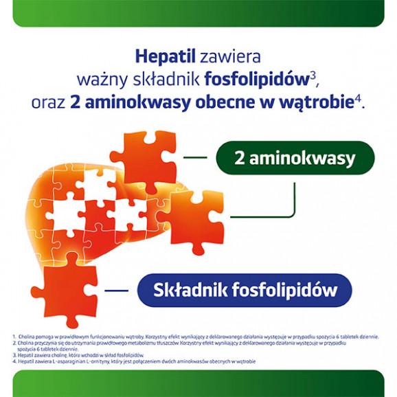 Hepatil – suplement diety (80 tabletek) - zdjęcie produktu