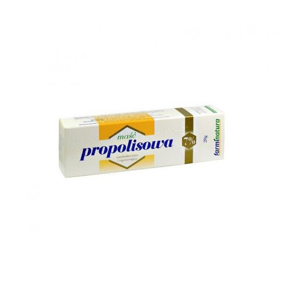 Farmina, maść propolisowa 7% – na trudno gojące się rany (20 g) - zdjęcie produktu