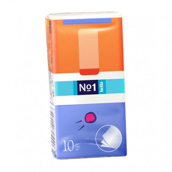 Bella No 1 chusteczki higieniczne, 3-warstwowe 10 x 10 (100 szt.) - zdjęcie produktu