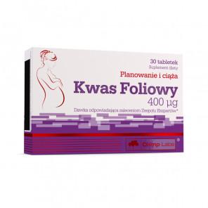 Olimp Kwas foliowy 400 µg – suplement diety (30 tabletek) - zdjęcie produktu