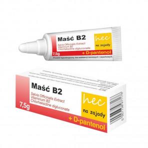 Maść B2 hec na zajady – kosmetyk (7,5 g) - zdjęcie produktu
