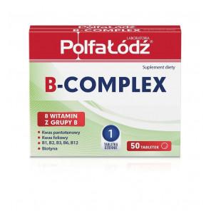 B-Complex Laboratoria PolfaŁódź – suplement diety (50 tabletek) - zdjęcie produktu