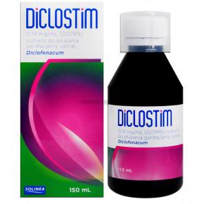 Diclostim – roztwór do płukania jamy ustnej i gardła (150 ml) - zdjęcie produktu