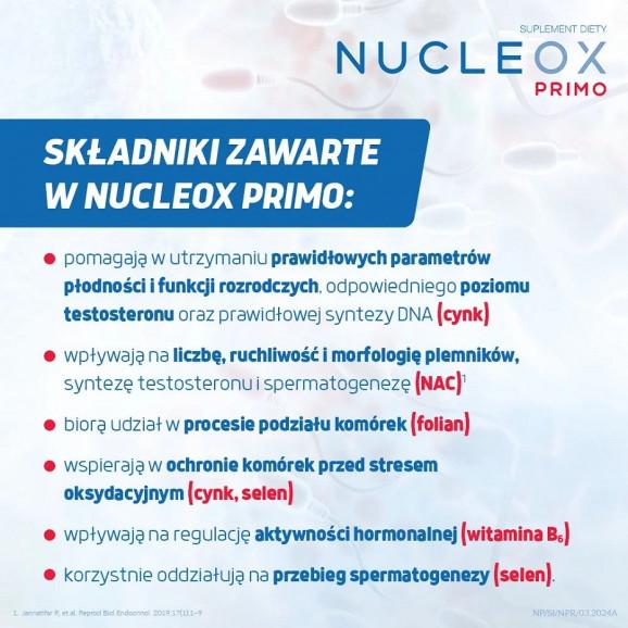 Nucleox Primo, 30 kapsułek – suplement diety - zdjęcie produktu
