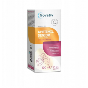 Novativ Apetimil Senior – suplement diety w płynie (120 ml) - zdjęcie produktu