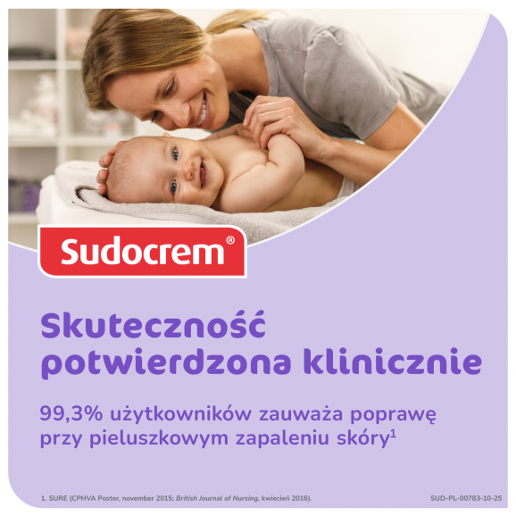Sudocrem Expert, krem barierowy przy zapaleniach skóry i odparzeniach (250 g) - zdjęcie produktu