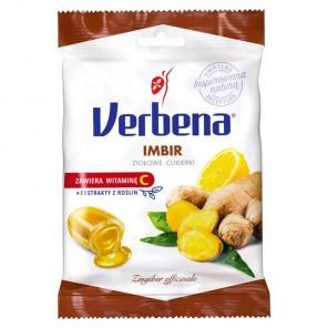 Verbena Imbir – ziołowe cukierki nadziewane z witaminą C (60 g) - zdjęcie produktu