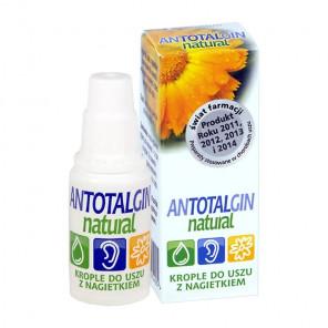Antotalgin Natural, krople do uszu ułatwiające usuwanie woskowiny – wyrób medyczny (15 g) - zdjęcie produktu