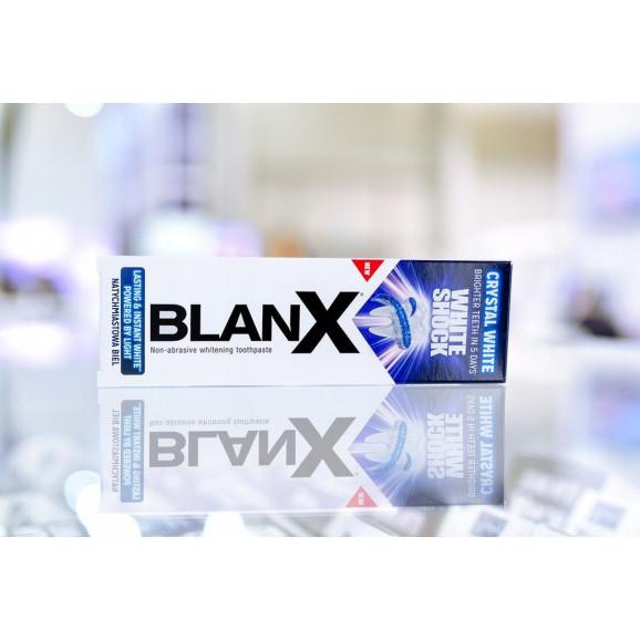 BlanX White Shock Natychmiastowa Biel wybielająca pasta do zębów (75 ml) - zdjęcie produktu