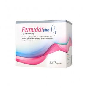 Femudar Plus – suplement diety wspierający układ moczowy (120 kapsułek) - zdjęcie produktu