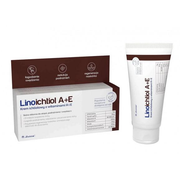 Linoichtiol A+E Krem ichtiolowy z witaminami A i E (50 g) - zdjęcie produktu