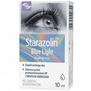 Starazolin Blue Light krople do oczu – wyrób medyczny (10 ml) - zdjęcie produktu