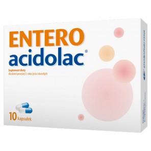 [31.07.2026] Entero Acidolac 0,55 g – suplement diety (10 kapsułek) - zdjęcie produktu
