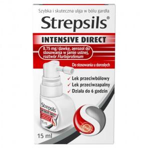 [31.07.2026] Strepsils Intensive Direct – aerozol na ból gardła (15 ml) - zdjęcie produktu
