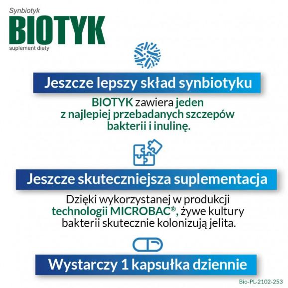 Biotyk, kapsułki – suplement diety (30 szt.) - zdjęcie produktu