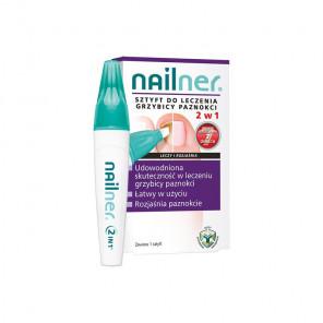 [30.07.2026] Nailner 2w1 – sztyft do leczenia grzybicy paznokci (4 ml) - zdjęcie produktu