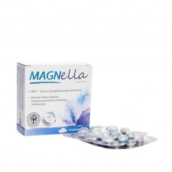 Magnella system zmodyfikowanego uwalniania 42 tabletki Magnella system zmodyfikowanego uwalniania 42 tabletki - zdjęcie produktu