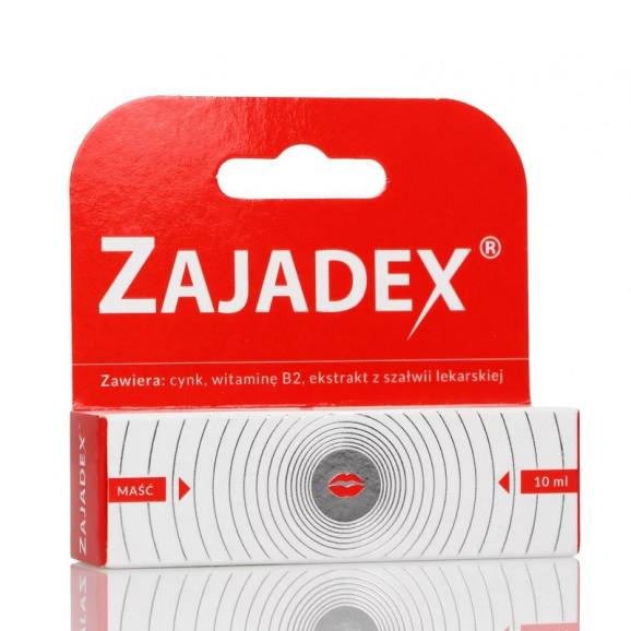 Zajadex maść na zajady i problemy skóry ust 10 ml Zajadex maść na zajady i problemy skóry ust 10 ml - zdjęcie produktu