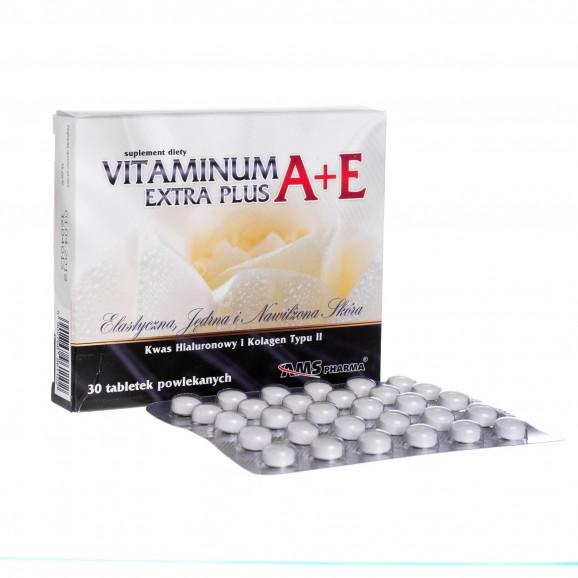 Vitaminum A+E Extra Plus – suplement diety (30 tabletek powlekanych) - zdjęcie produktu