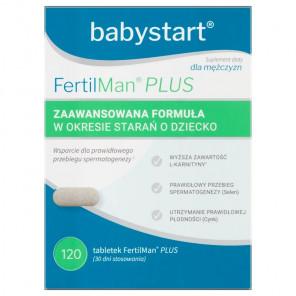 FertilMan Plus – suplement diety wspierający jakość nasienia dla mężczyzn (120 tabletek) - zdjęcie produktu