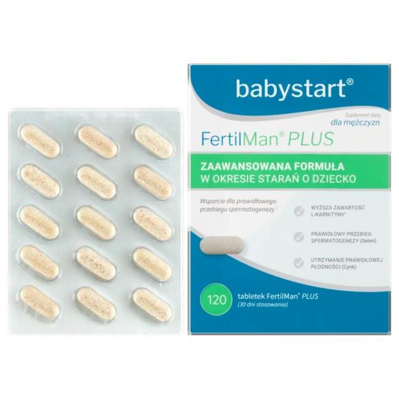 FertilMan Plus – suplement diety wspierający jakość nasienia dla mężczyzn (120 tabletek) FertilMan Plus – suplement diety wspierający jakość nasienia dla mężczyzn (120 tabletek) - zdjęcie produktu