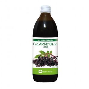Alter Medica Sok z czarnego bzu z witaminą C – suplement diety (500 ml) - zdjęcie produktu