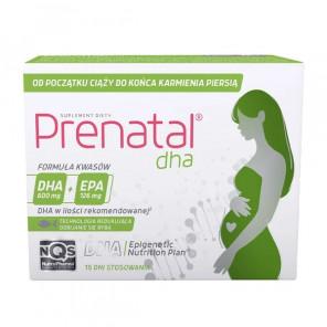 Prenatal DHA EPA ciąża karmienie OMEGA 3 30 kapsułek - zdjęcie produktu