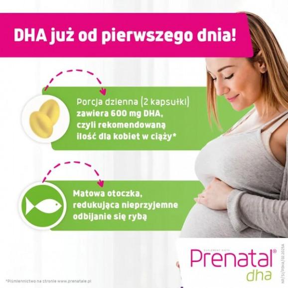 Prenatal DHA EPA ciąża karmienie OMEGA 3 30 kapsułek - zdjęcie produktu