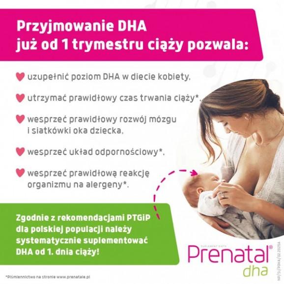 Prenatal DHA EPA ciąża karmienie OMEGA 3 30 kapsułek - zdjęcie produktu