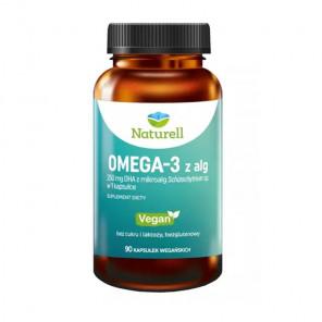Naturell Omega-3 z alg (90 kapsułek) – suplement diety - zdjęcie produktu