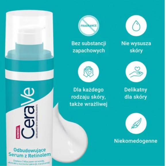 CeraVe Odbudowujące Serum z Retinolem, 30 ml - zdjęcie produktu