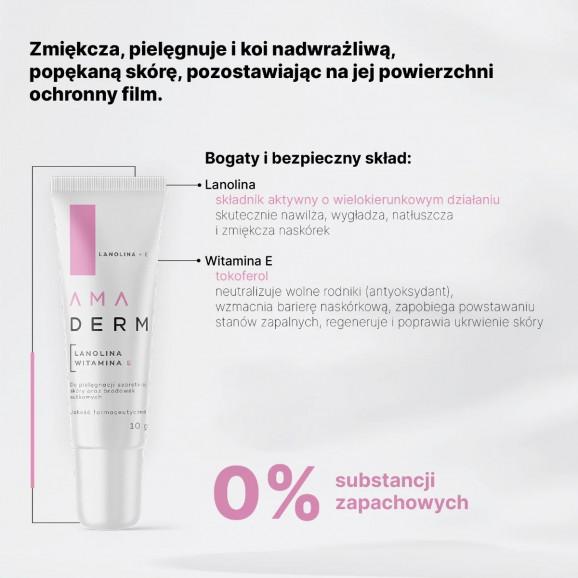 Amaderm Lanolina+E – maść ochronna (10 g) - zdjęcie produktu