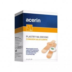 Acerin, plastry na odciski z kwasem salicylowym (6 sztuk) - zdjęcie produktu