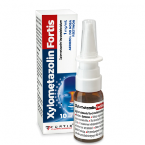 Xylometazolin Fortis 1 mg/ml – aerozol do nosa (10 ml) - zdjęcie produktu