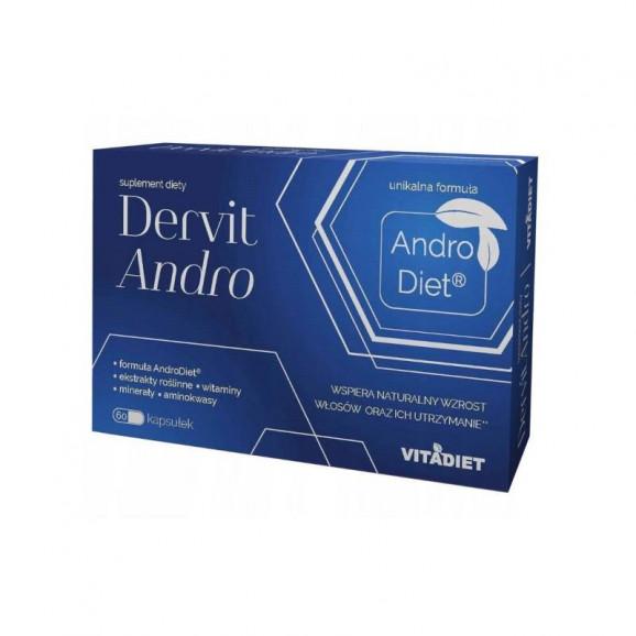 Dervit Andro – suplement diety (60 kapsułek) Dervit Andro – suplement diety (60 kapsułek) - zdjęcie produktu