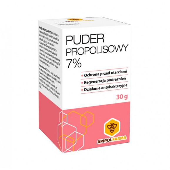 Puder Propolisowy 7% – kosmetyk (30 g) Puder Propolisowy 7% – kosmetyk (30 g) - zdjęcie produktu