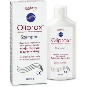 Oliprox, szampon do stosowania w łojotokowym zapaleniu skóry głowy i ciała – wyrób medyczny (200 ml) - zdjęcie produktu