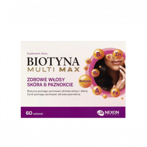 Biotyna Multi Max – suplement diety (60 tabletek) - zdjęcie produktu