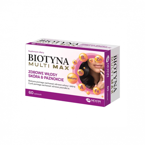 Biotyna Multi Max – suplement diety (60 tabletek) - zdjęcie produktu