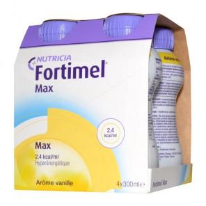 Fortimel Max o smaku waniliowym – dietetyczny środek spożywczy specjalnego przeznaczenia medycznego (4 x 300 ml) - zdjęcie produktu