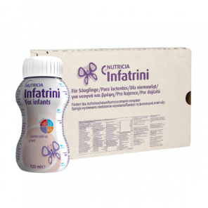 Nutricia Infatrini – dieta hiperkaloryczna, płyn (24 x 125 ml) – żywność specjalnego przeznaczenia medycznego - zdjęcie produktu