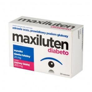 Maxiluten Diabeto – suplement diety (30 tabletek) - zdjęcie produktu