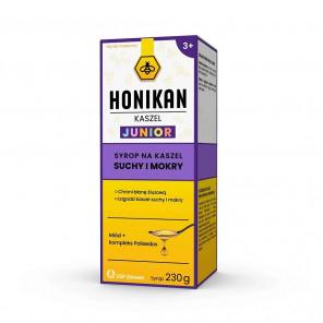 [31.07.2026] Honikan Kaszel JUNIOR, syrop na kaszel suchy i mokry – wyrób medyczny (230 g) - zdjęcie produktu